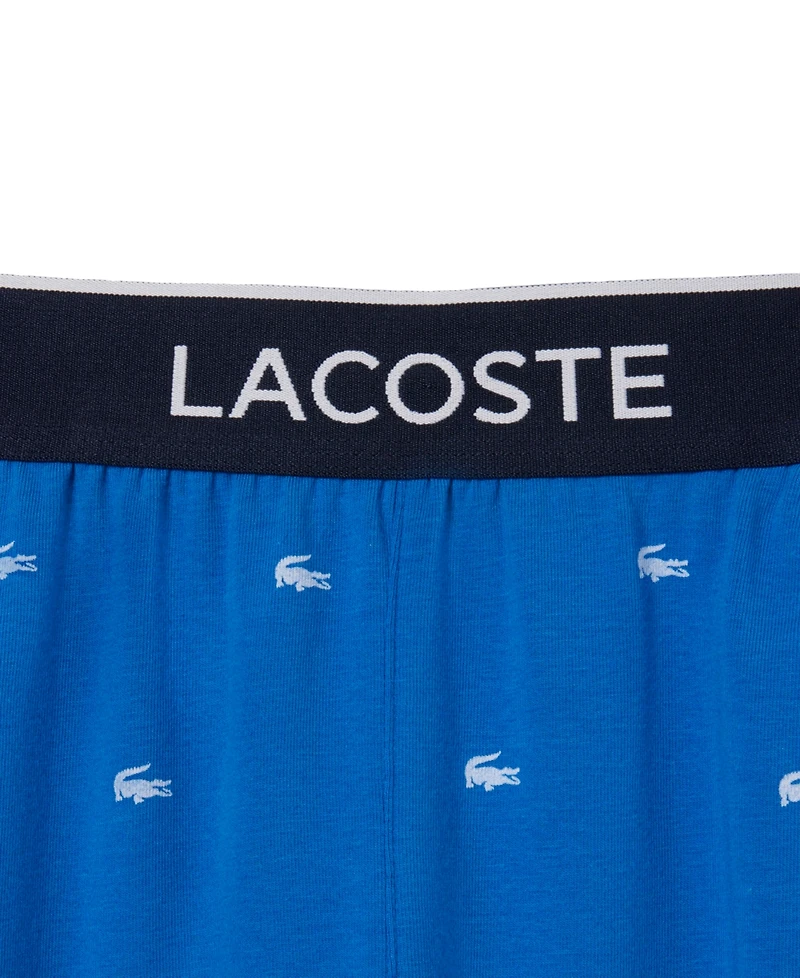 Lacoste Men's Loungewear Crocodile Pajama Pants