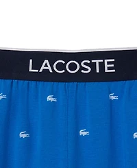 Lacoste Men's Loungewear Crocodile Pajama Pants