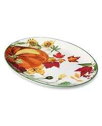 Certified International Harvest Fields Oval Platter