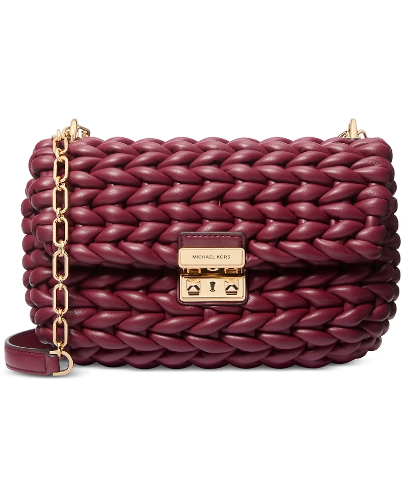 Michael Kors Tribeca Small Convertible Chain Shoulder Bag