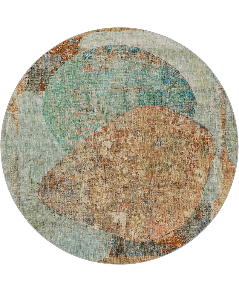 Dalyn Boca Washable BO11 8'x8' Round Area Rug