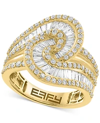 Effy Lab Grown Diamond Statement Ring (1-3/8 ct. t.w.) in 14k Yellow Gold