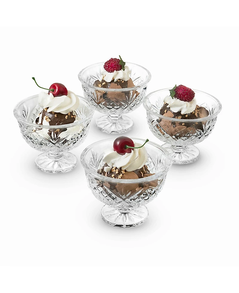Godinger Dublin Ice Cream Bowls - Set of 4