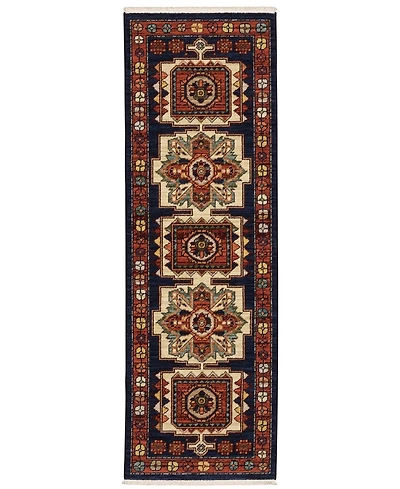 Oriental Weavers Lilihan 090B6 2'x6' Runner Area Rug