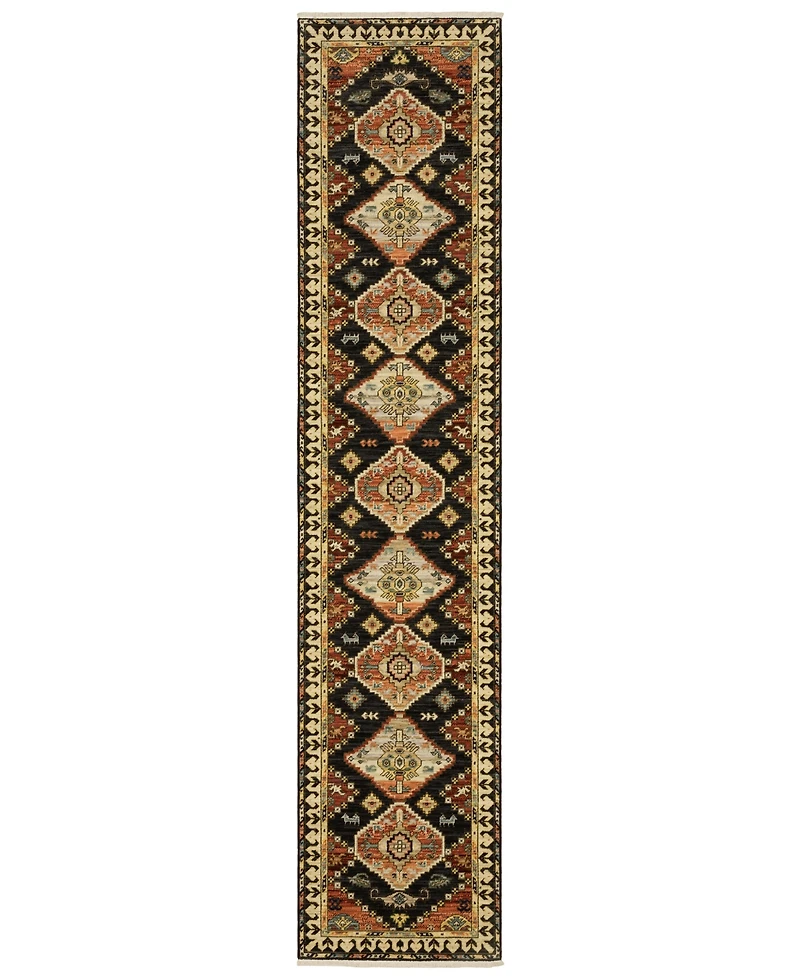Oriental Weavers Lilihan 051K6 2'6"x12' Runner Area Rug