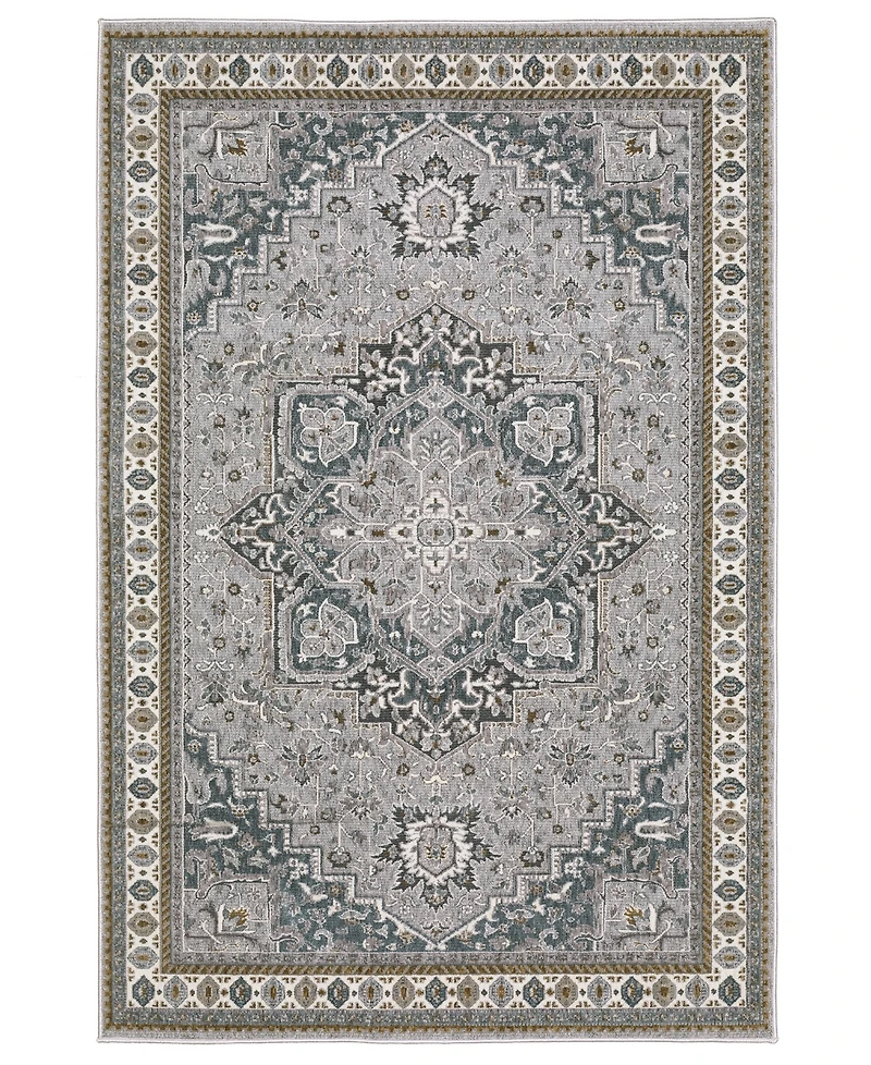Oriental Weavers Ellington ELL02 5'3"x7'6" Area Rug