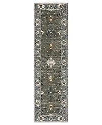 Oriental Weavers Ellington ELL09 2'3"x7'6" Runner Area Rug