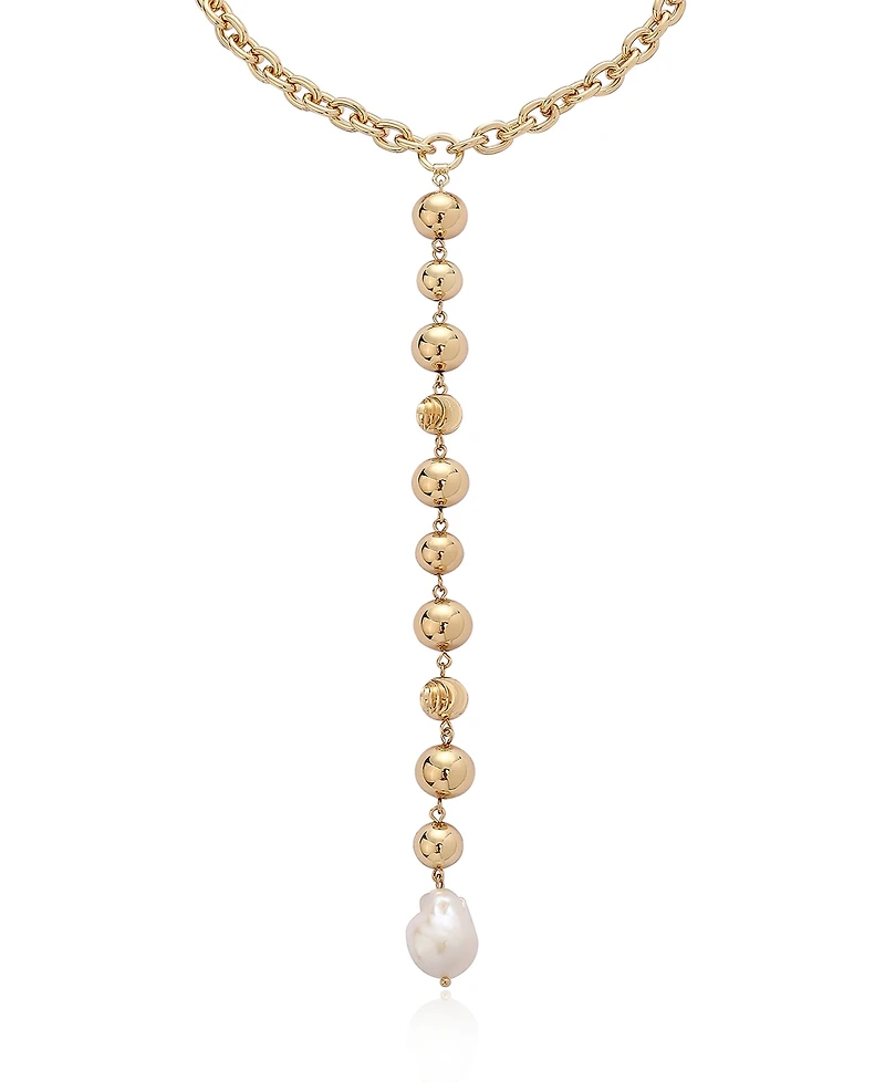 Ettika Deep Drop Lariat Necklace
