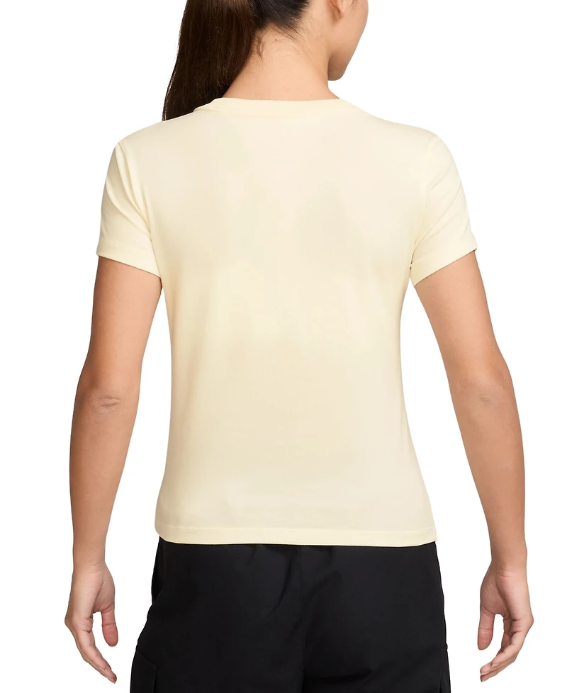 Nike Sportswear Women's Phoenix Slim-Fit Short-Sleeve T-Shirt