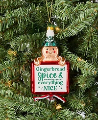 Holiday Lane Gingerbread Village Gingerbread Bell Ornament, Macy's Exclusive