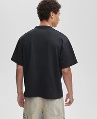 Mode of One Men's Short-Sleeve Cotton Relaxed Portal T-Shirt, Macy's Exclusive