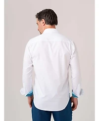 Koy Clothing Men's Pinpoint Oxford Long Sleeve Shirt