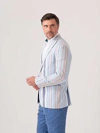 Koy Clothing Men's Kikoy Cotton Tailored Blazer