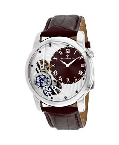 Christian Van Sant Mens Sprocket Auto Quartz Brown Dial Watch Cv1544