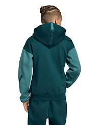 adidas Big Boys Full Zip Color Block Hoodie