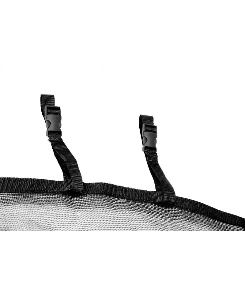 Plexalife Universal Trampolines Safety Net Fits 12 ft Round Trampoline Frame - Compatible with Most Trampoline Brands - Installs Inside of Frame