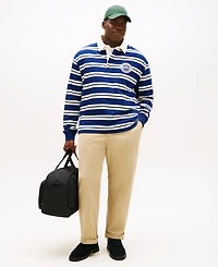 Tommy Hilfiger Men's Big & Tall Stripe Rugby Shirt