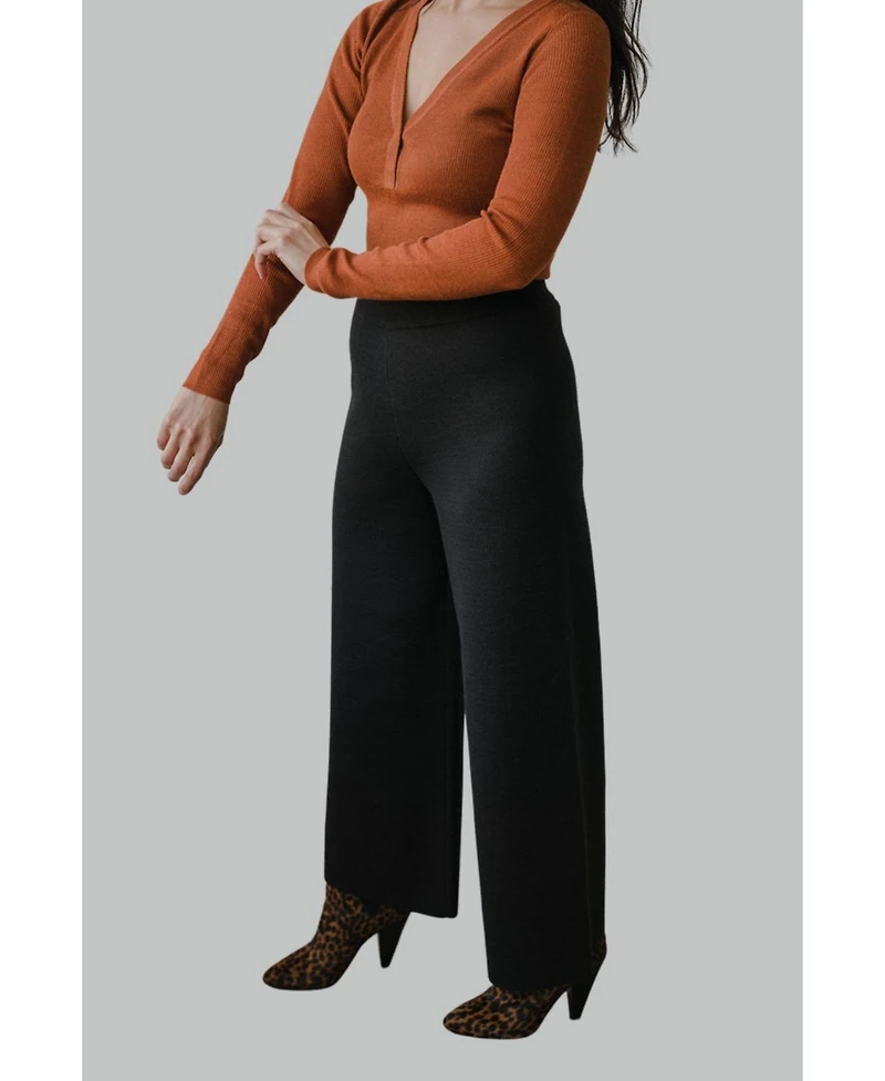 Sskein Women's Zoe Checkered Knit Trousers