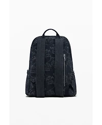 Desigual Women's Large embroidered denim backpack