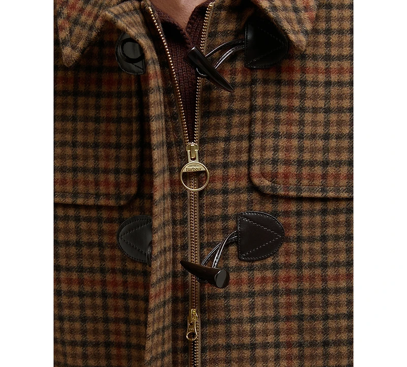 Barbour Women's Melody Checkered Hooded Coat