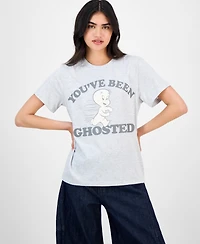 Grayson Threads, The Label Juniors' Ghosted Casper T-Shirt
