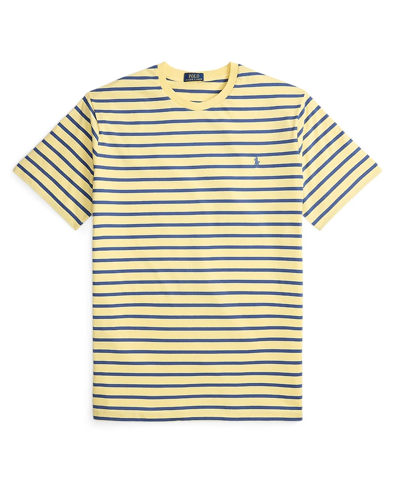 Polo Ralph Lauren Men's Big & Tall Striped Jersey Crewneck T-Shirt