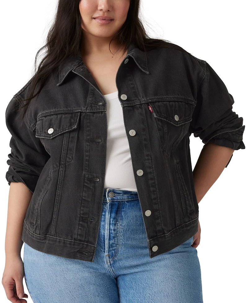 Levi's Plus '90s Cotton Denim Trucker Jacket