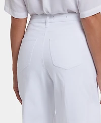 Nydj Women's Amelia Denim Culottes Jeans