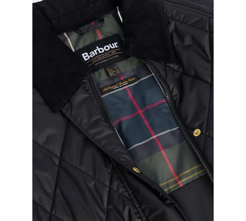 Barbour Women's Martha Corduroy-Collar Quilted Jacket