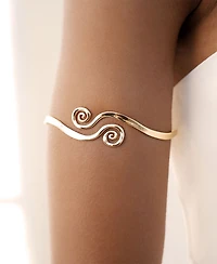 Ettika Intertwined Aura Arm Cuff Bracelet