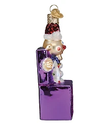 Old World Christmas 4.5" Rudolph the Red-Nosed Reindeer Charlie-In-The-Box Ornament