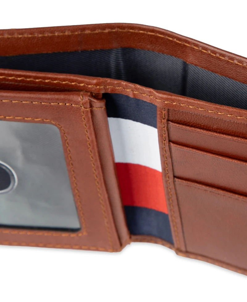 Tommy Hilfiger Men's Rfid Extra Capacity Slimfold Wallet