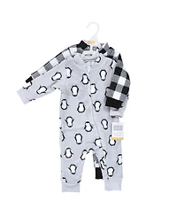 Hudson Baby Baby Boys Hudson Soft Fleece One-Piece Suit