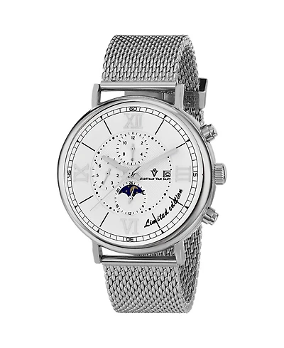 Christian Van Sant Men's Somptueuse Ltd White Dial Watch