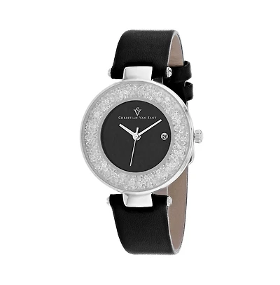 Christian Van Sant Women's Dazzle Dial Watch