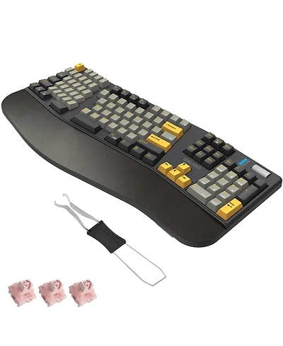 Delton KB450 Wireless Ergonomic Mechanical Keyboard