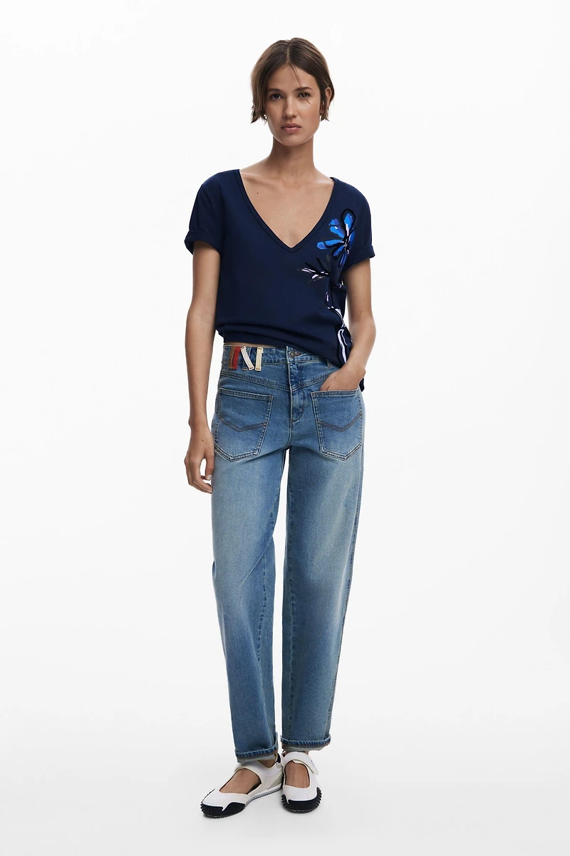 Desigual Women's Vase V-neck T-shirt