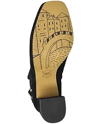 Bella Vita Women's Orchard Square Toe Ankle Booties