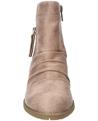 Bella Vita Women's Janita Block Heel Ankle Booties