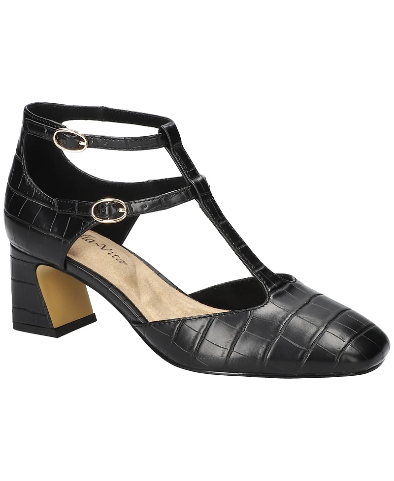 Bella Vita Women's Harpswell Block Heel Sandals