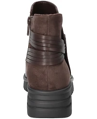Bella Vita Women's Sueann Round Toe Ankle Booties