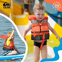 Life Vest Uscg Approved with Quick-Release Buckles for water sports