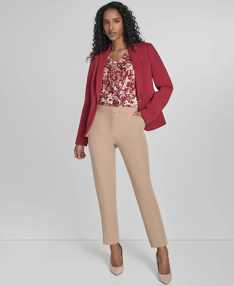 Tommy Hilfiger Women's One-Button Blazer Clone