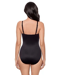 Miraclesuit Women's Spectra Trifecta Underwire One-Piece Swimsuit