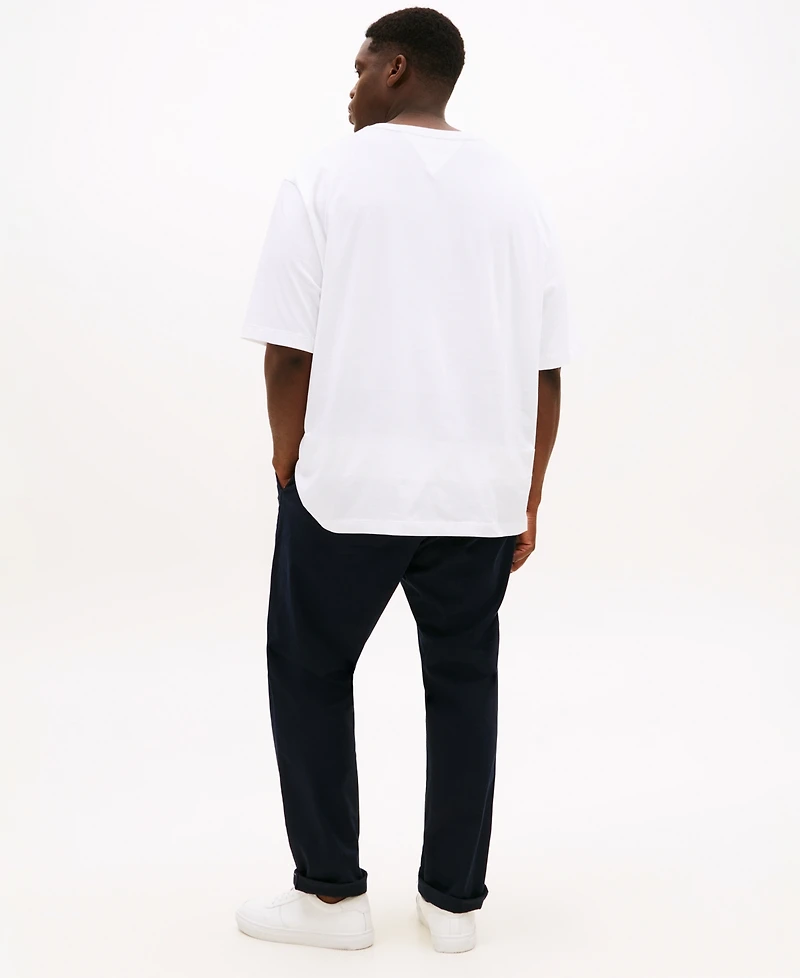 Tommy Hilfiger Men's Big & Tall Crew Neck Pocket T-Shirt