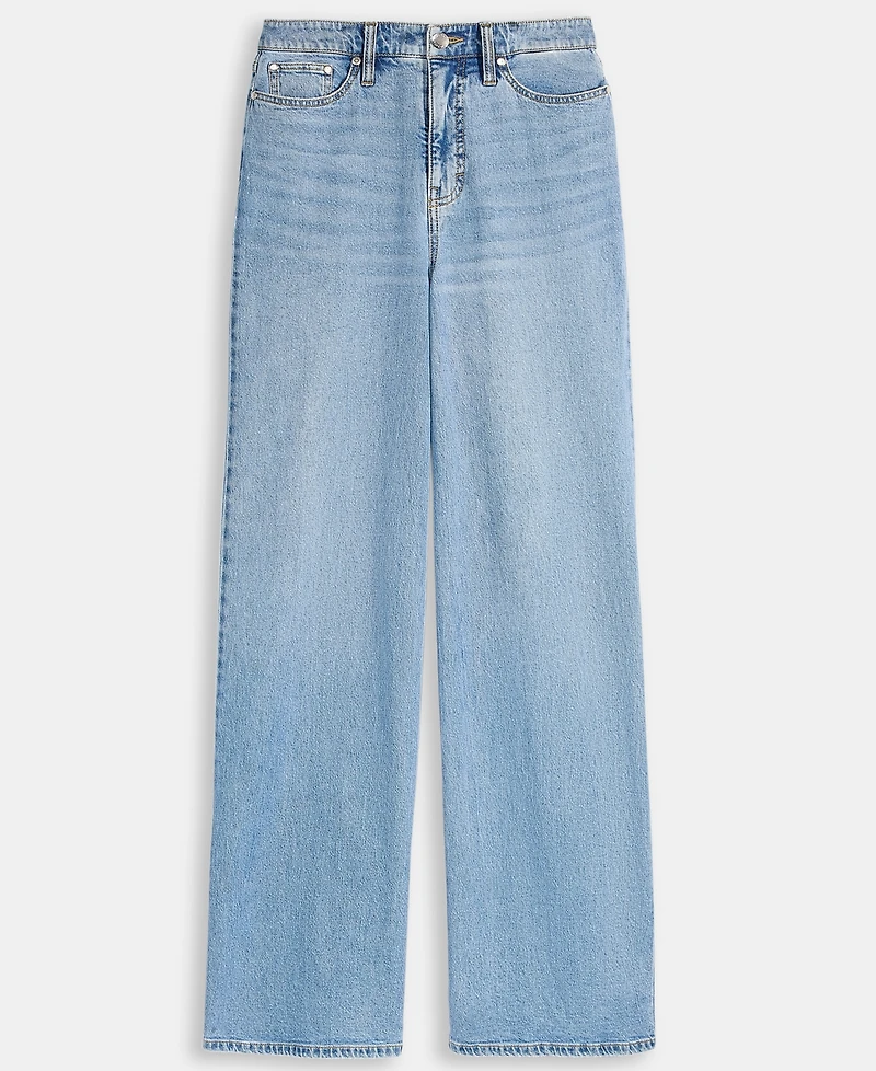 On 34th Women's High-Rise Wide-Leg Jeans, Macy's Exclusive