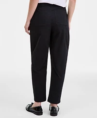 On 34th Women's High-Rise Utility Barrel-Leg Ankle Pants, Macy's Exclusive