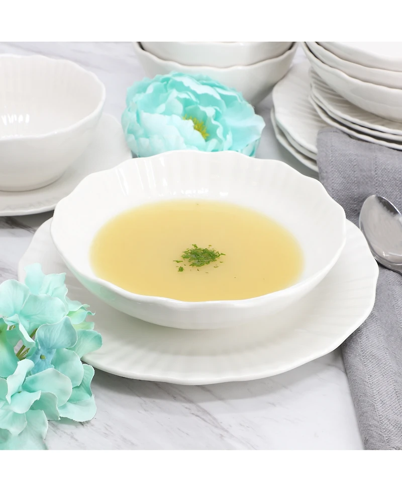 Elama Sirius 16 Pc. Dinnerware Set, Service for 4