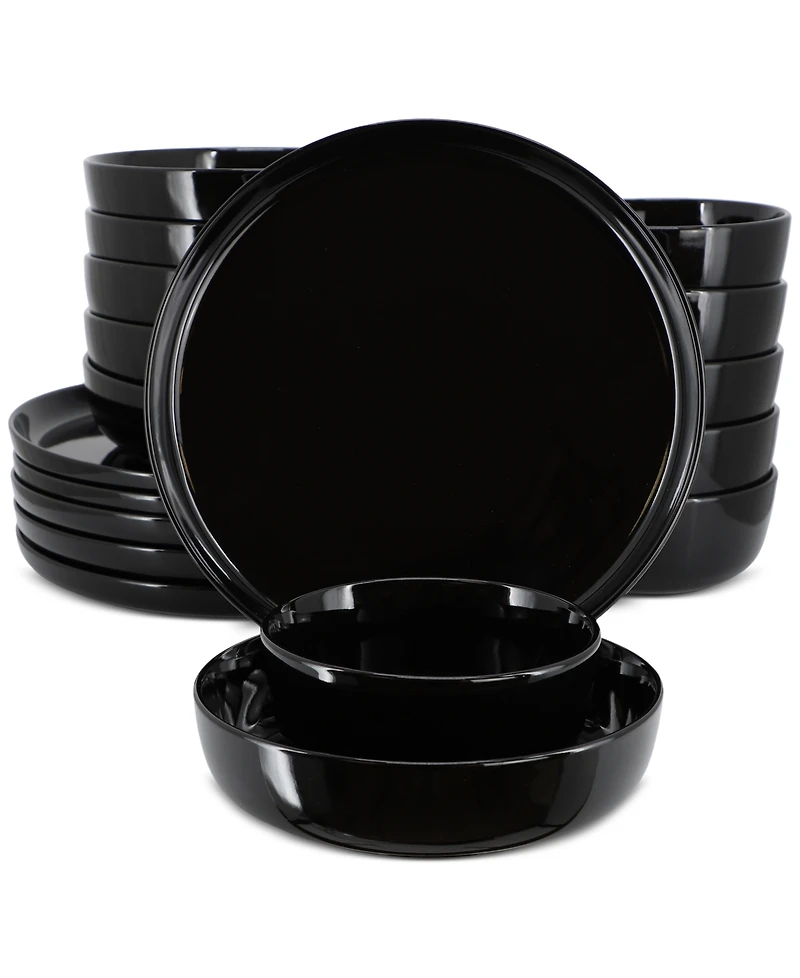 Elama Pascal 18 Pc. Dinnerware Set, Service for 6