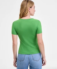 On 34th Women's Ribbed T-Shirt